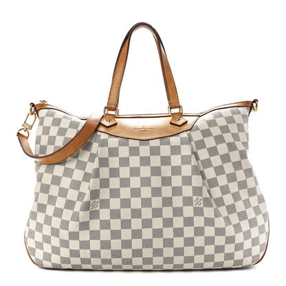 Louis Vuitton Damier Azur Siracusa GM 1 of 12