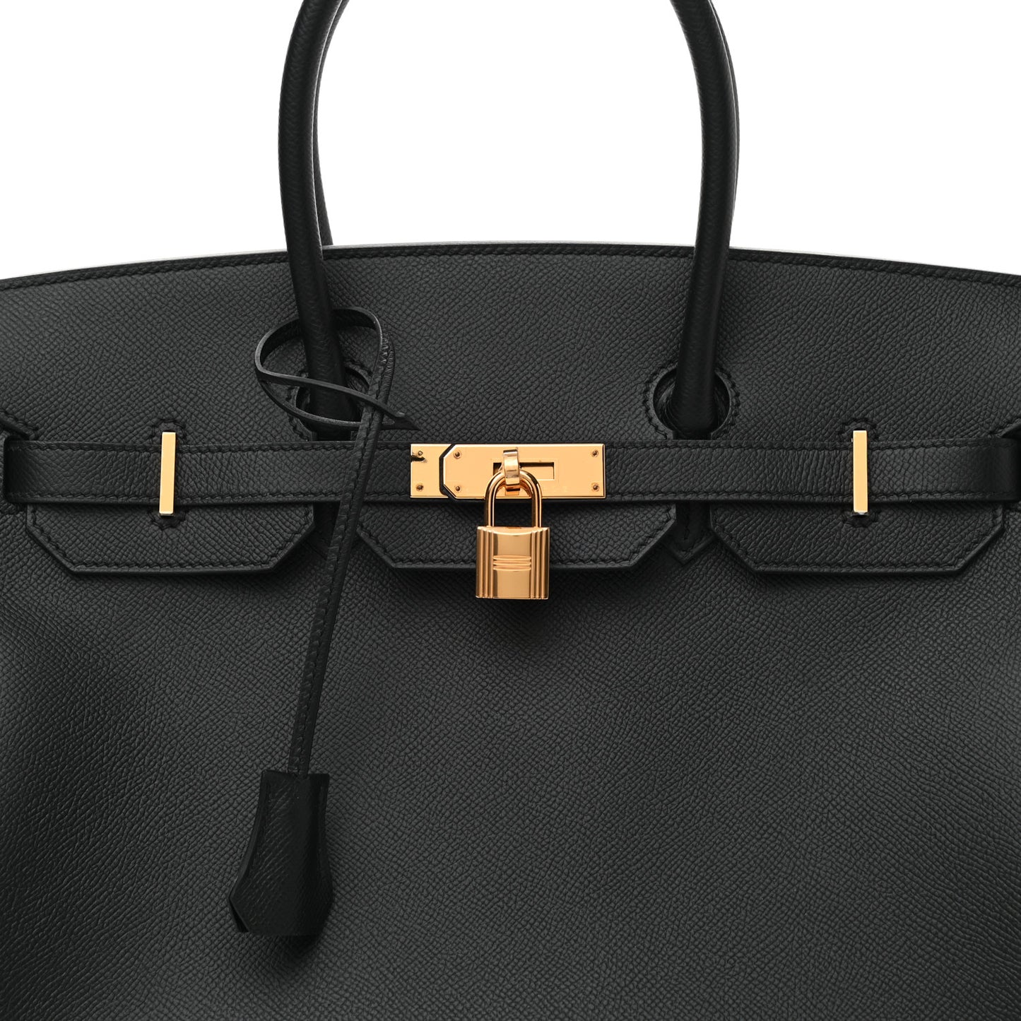 Epsom Birkin 35 Black