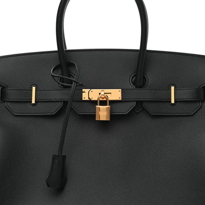 Hermes Epsom Birkin 35 Black 8 of 10