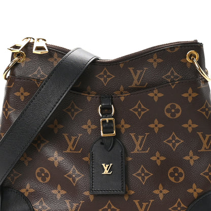 Louis Vuitton Monogram Odeon PM Black 8 of 11