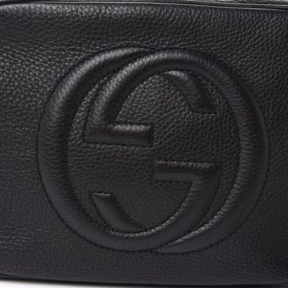 Gucci Pebbled Calfskin Small Soho Disco Bag Black 11 of 13