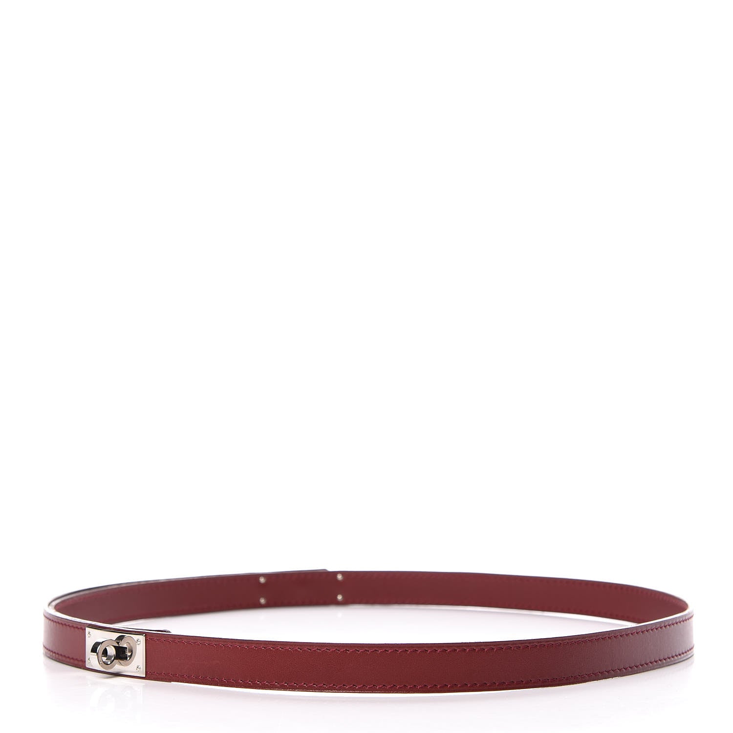 Hermes Box Kelly Belt 80 Rouge H 3 of 8