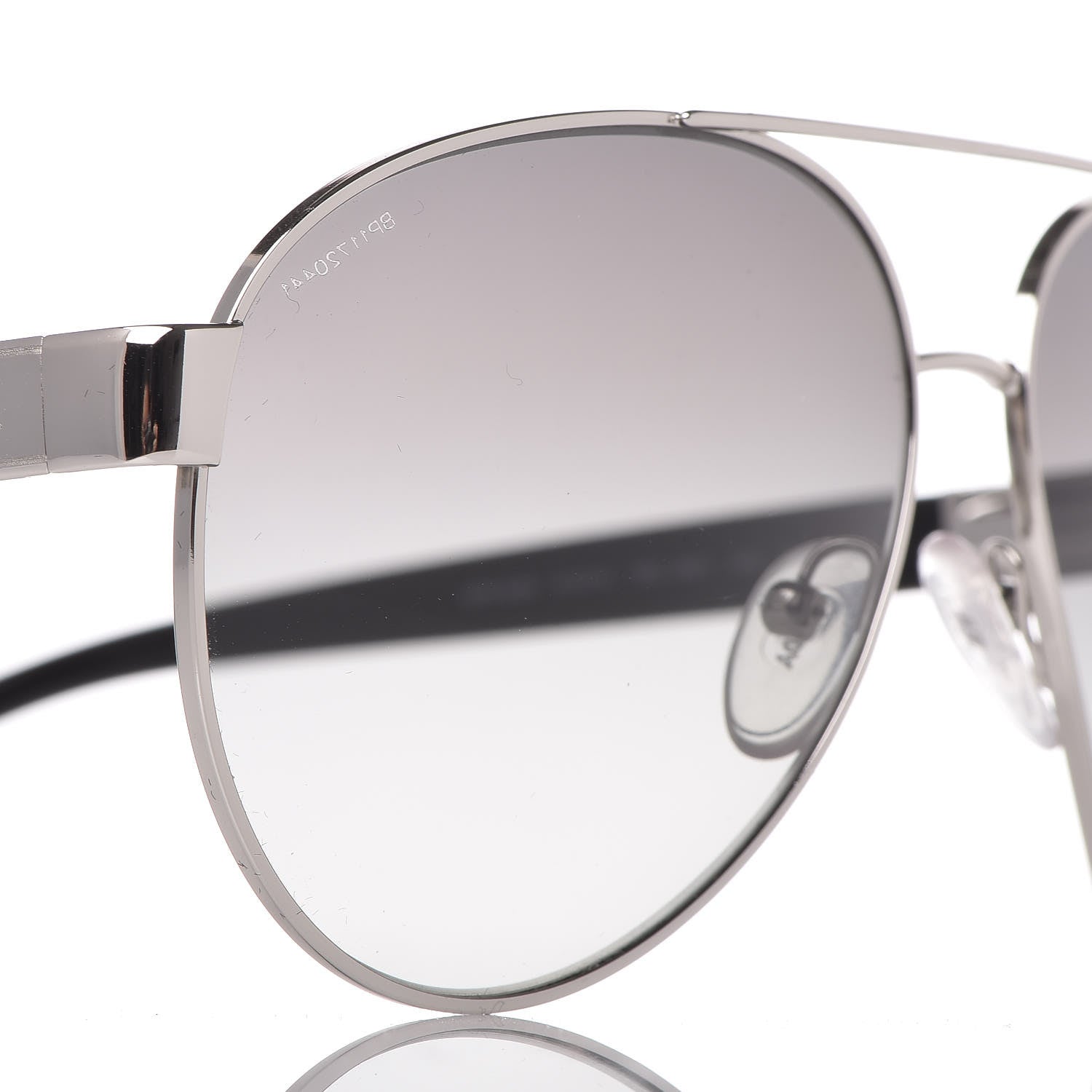 Prada Gradient Aviator Sunglasses SPR 59N Black 13 of 17