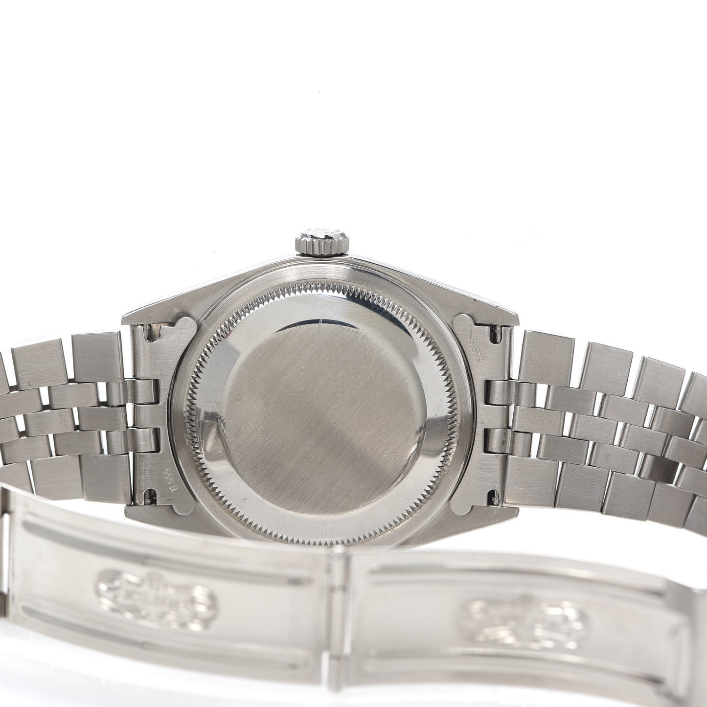Stainless Steel 18K White Gold 36mm Oyster Perpetual Datejust Watch Silver Roman 16234