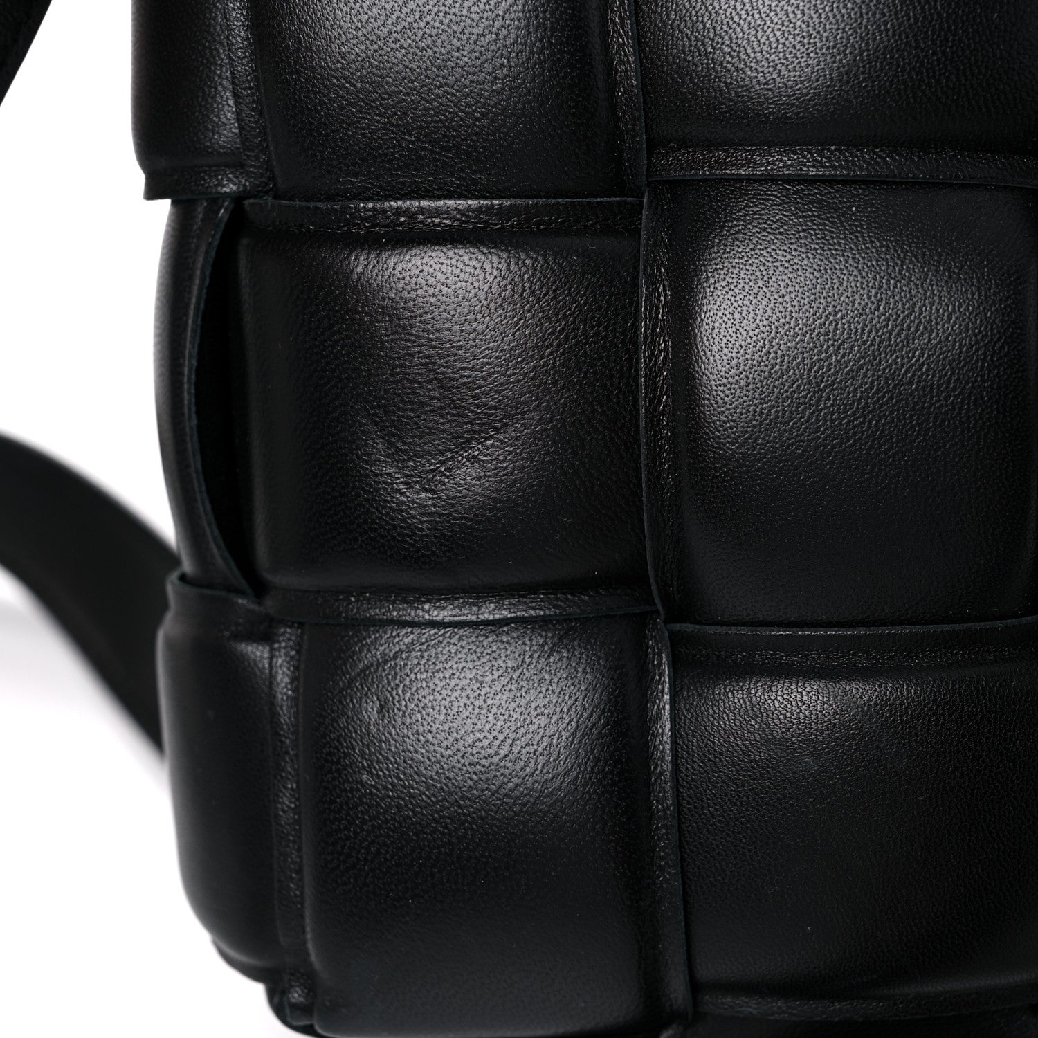 Bottega Veneta Nappa Maxi Intreccio Padded Cassette Crossbody Bag Black 14 of 14