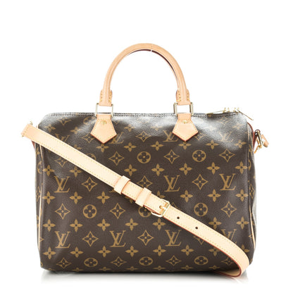 Louis Vuitton Monogram Speedy Bandouliere 30 1 of 8