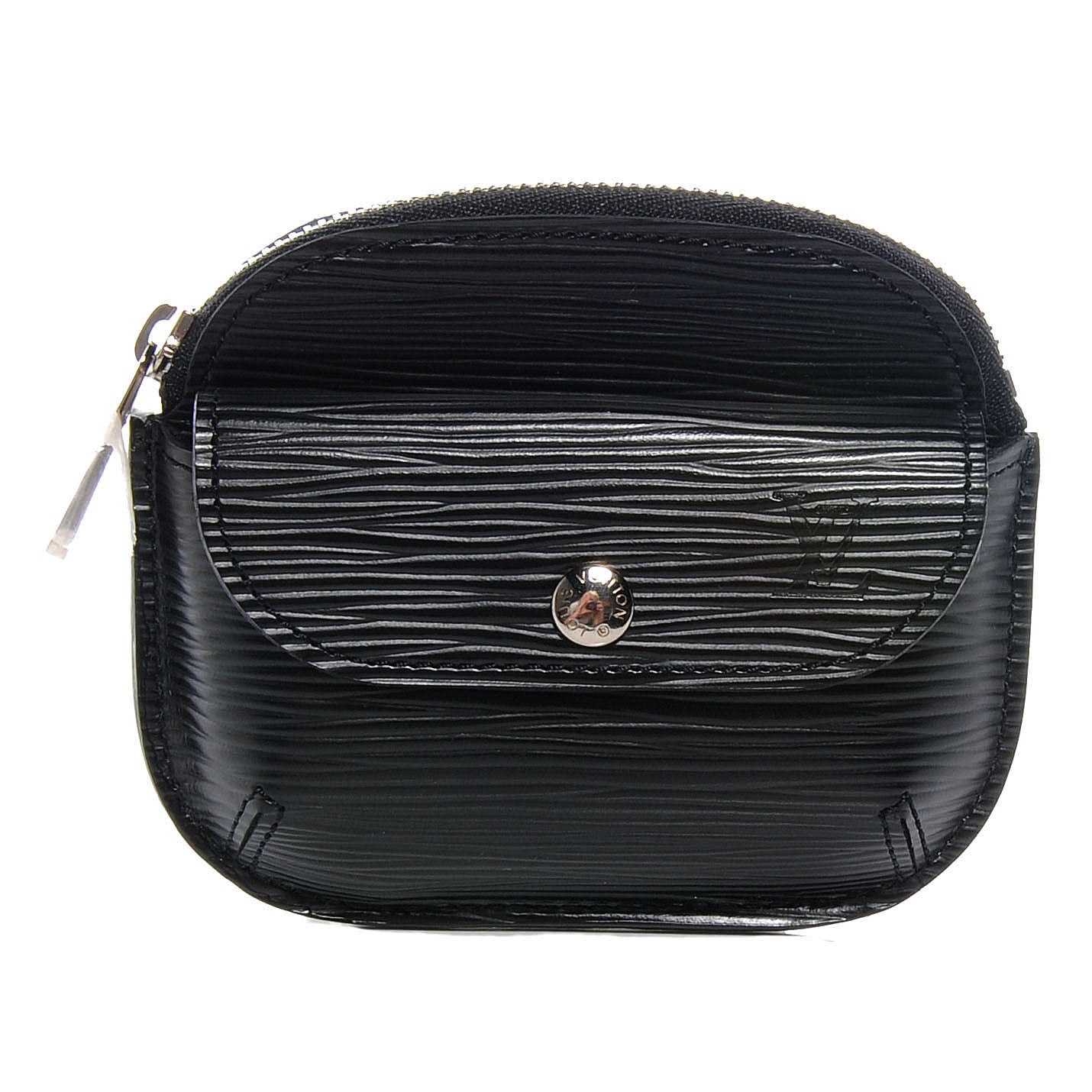 Louis Vuitton Epi Porte-Monnaie Schilling Wallet Black 1 of 6