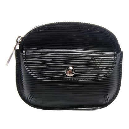 Louis Vuitton Epi Porte-Monnaie Schilling Wallet Black 1 of 6
