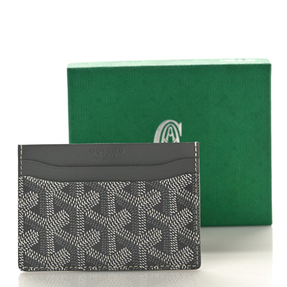 Goyard Goyardine Saint Sulpice Card Holder Grey 7 of 7