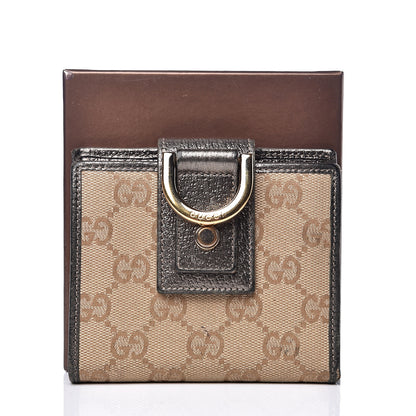 Gucci Monogram Abbey Compact Wallet Dark Brown 11 of 11