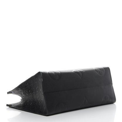 Louis Vuitton Empreinte Monogram Giant Onthego GM Black 5 of 14