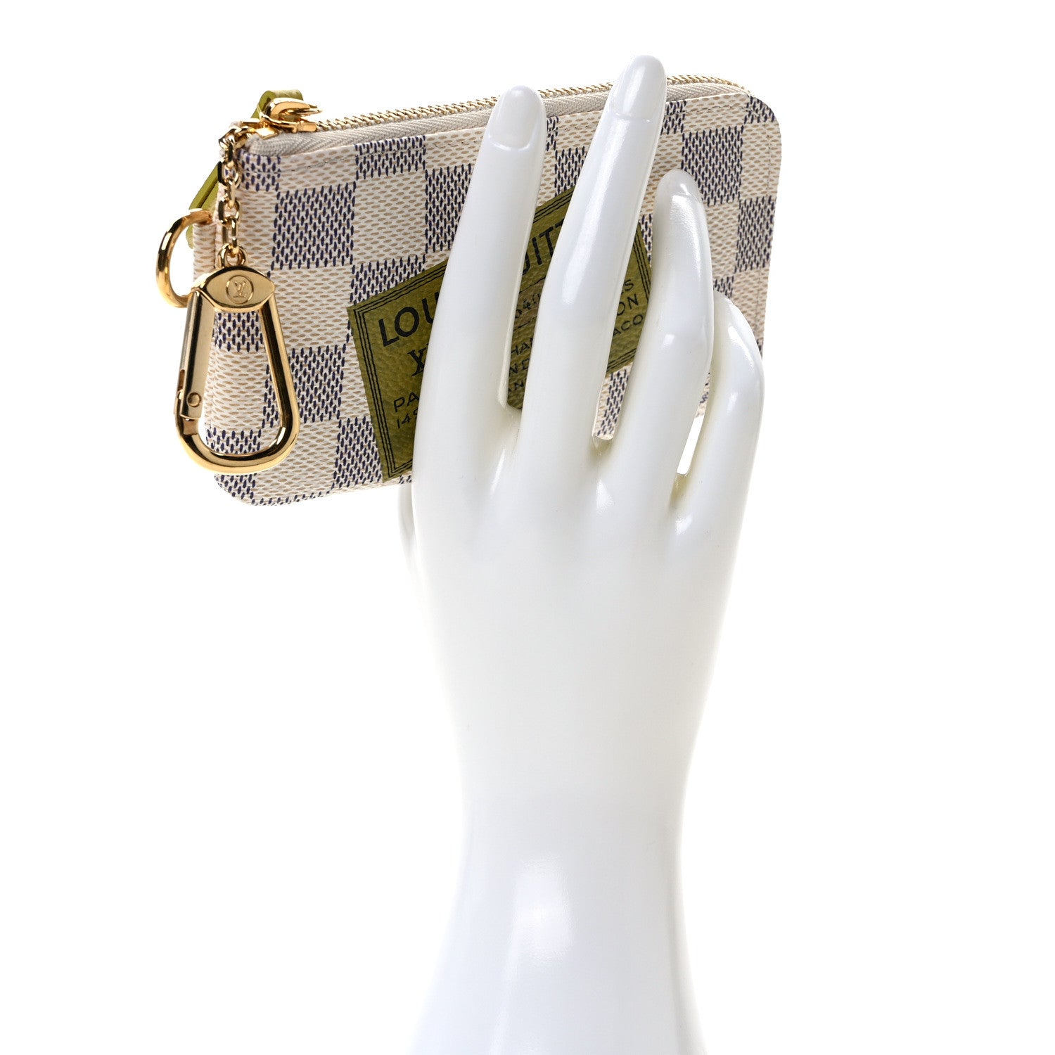Louis Vuitton Damier Azur Complice Trunks and Bags Key Pouch 2 of 7