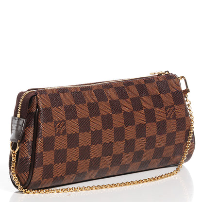 Louis Vuitton Damier Ebene Eva Clutch 3 of 8