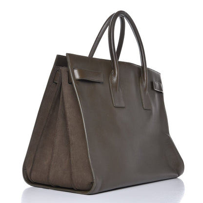 Saint Laurent Calfskin Large Sac De Jour Carryall Mousse 3 of 17