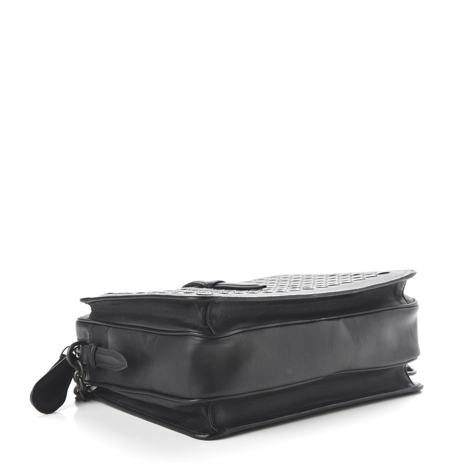 Bottega Veneta Nappa Intrecciato Medium Camera Shoulder Bag Black 3 of 10