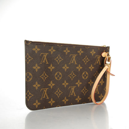 Louis Vuitton Monogram Neverfull MM GM Pochette 3 of 7