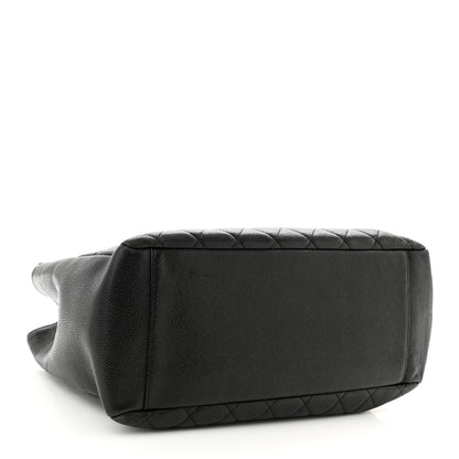 Chanel Caviar Quilted Grand Shopping Tote GST Black 4 of 10
