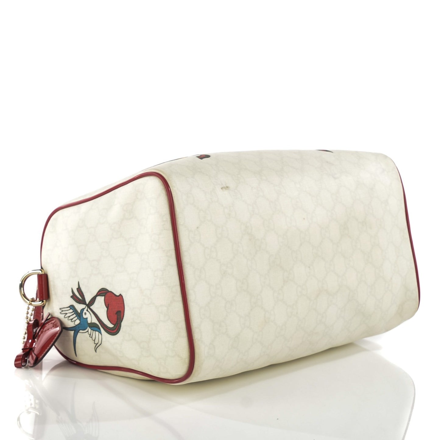 GG Plus Monogram Tattoo Medium Joy Boston Red Unicef