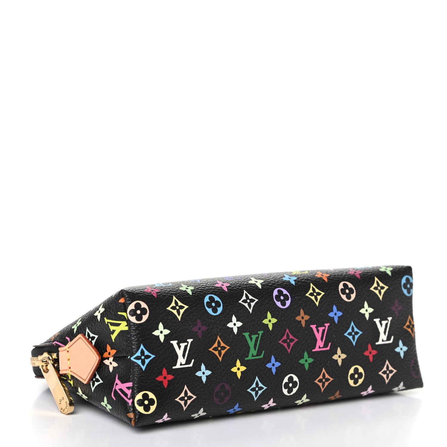 Louis Vuitton Monogram Multicolor Cosmetic Pouch Black Grenade 4 of 8