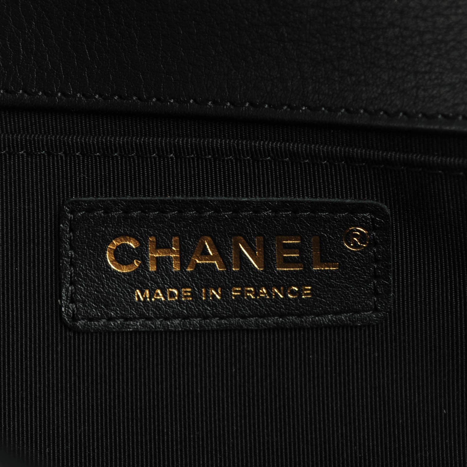 Chanel Calfskin Quilted Medium Boy Flap Black 7 of 8