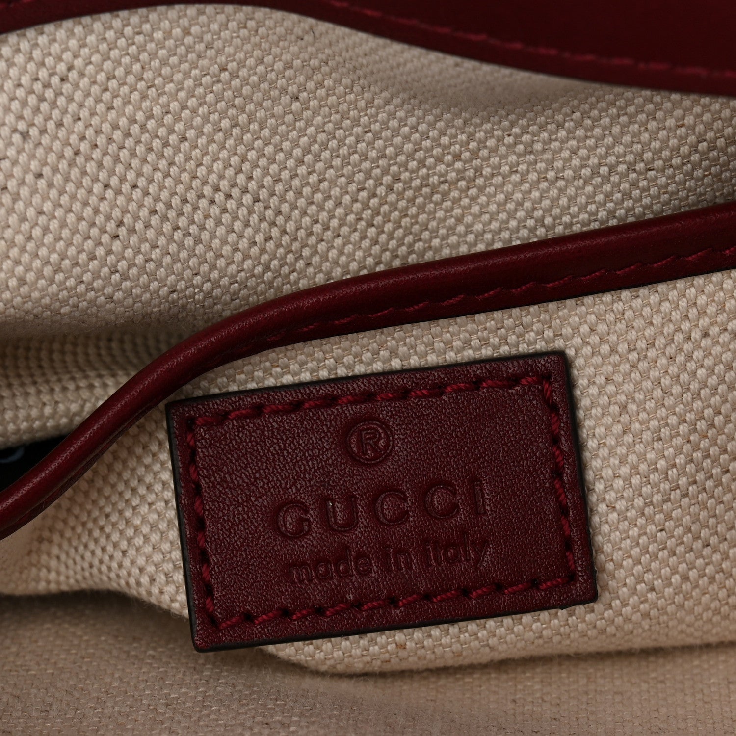 Gucci Arabella Calfskin Horsebit 1955 Shoulder Bag Rosso Ancora 11 of 19