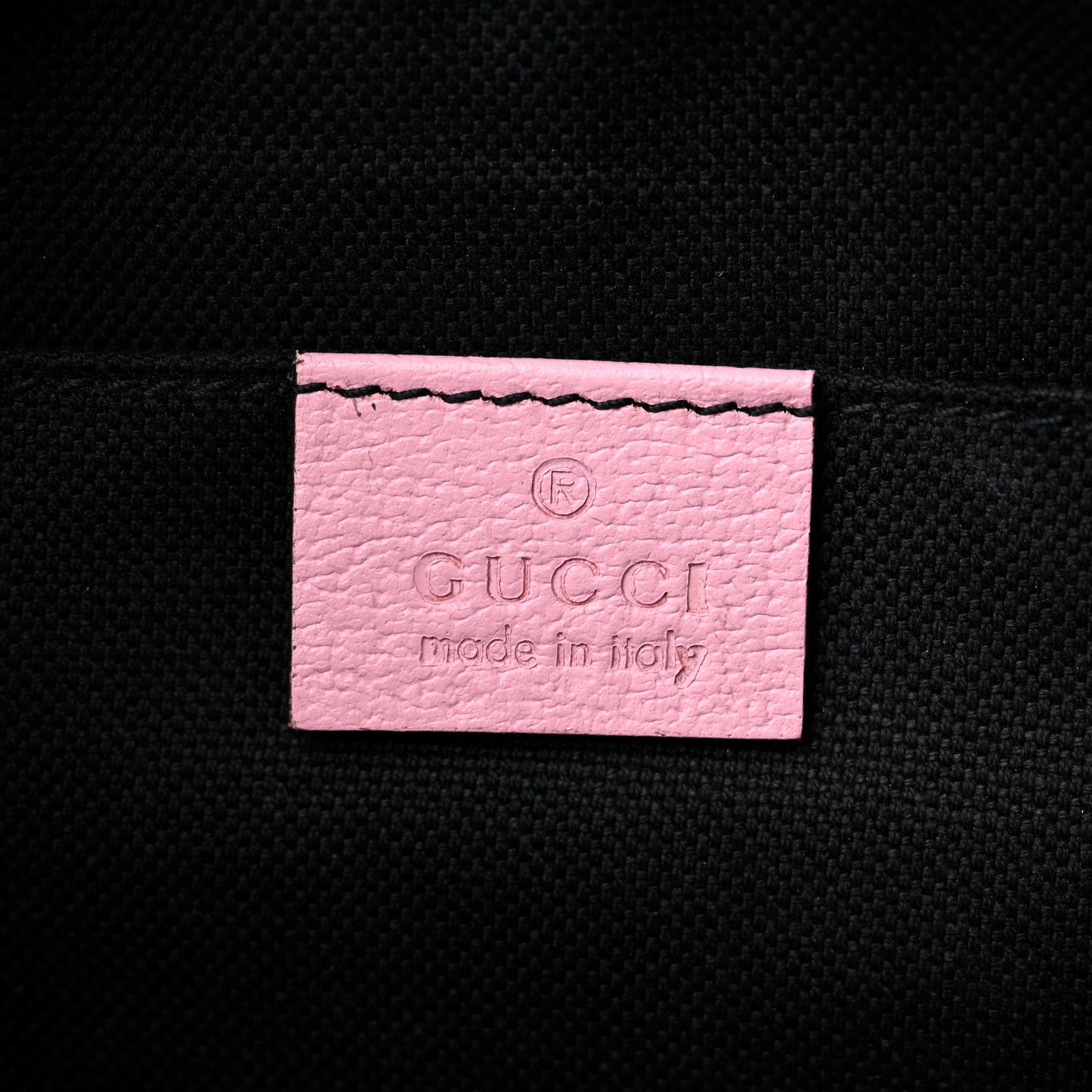 GG Supreme Monogram Psychedelic Shoulder Bag Black Multicolor Sugar Pink