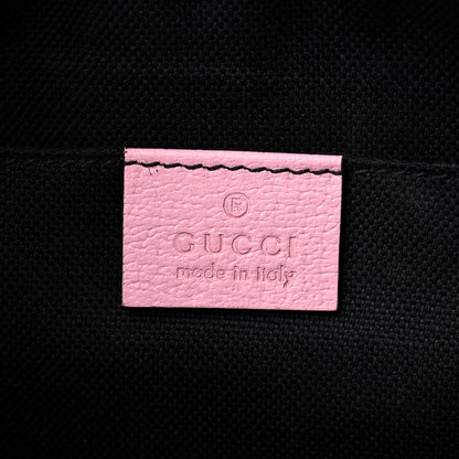 Gucci GG Supreme Monogram Psychedelic Shoulder Bag Black Multicolor Sugar Pink 5 of 9
