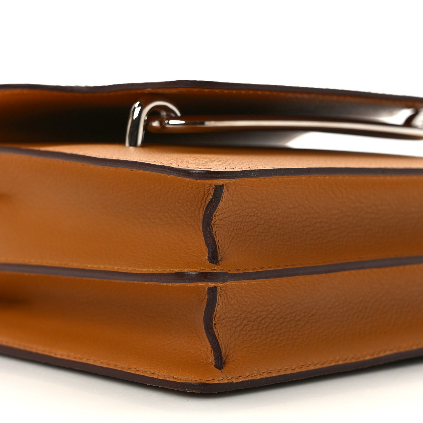 Evercolor Lizard Mini Sac Roulis Caramel Ombre