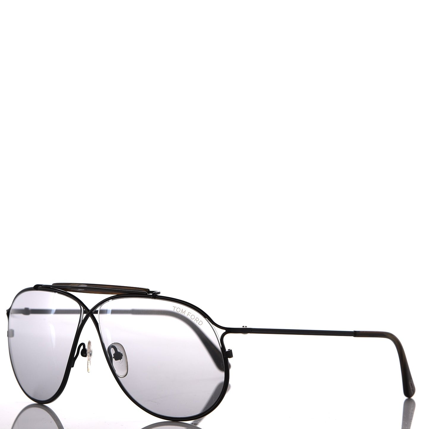 Tom N.6 Private Collection Aviator Sunglasses Black