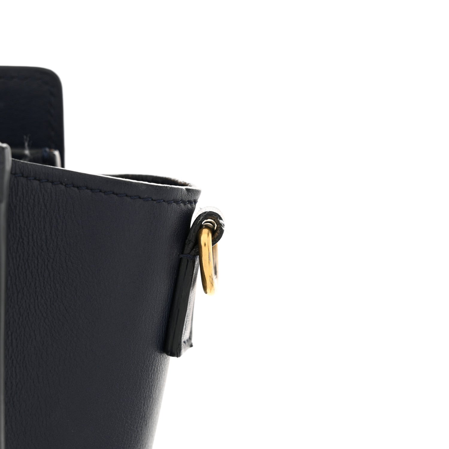 Celine Smooth Calfskin Nano Luggage Ink 13 of 15