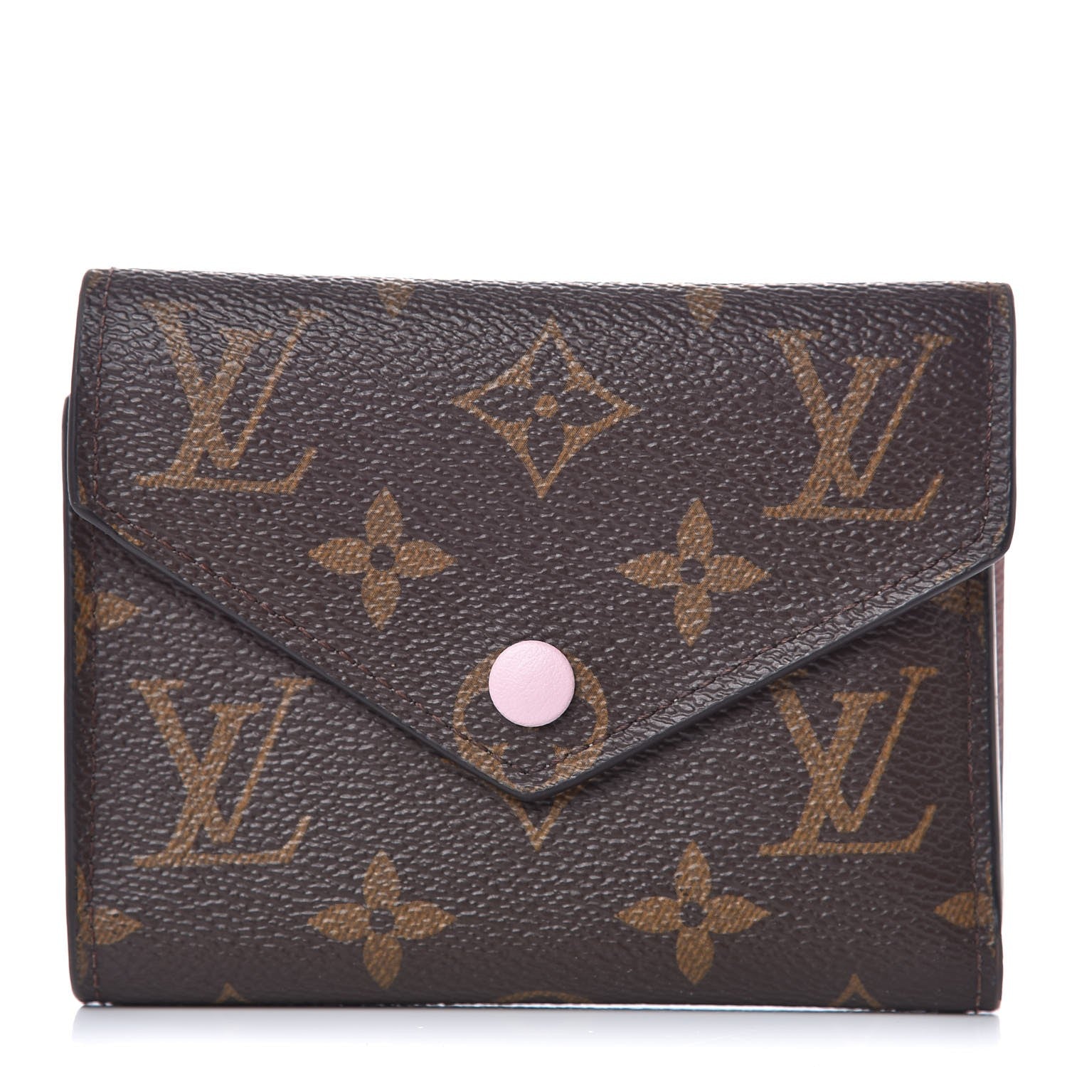 Louis Vuitton Monogram Victorine Wallet Rose Ballerine 1 of 7