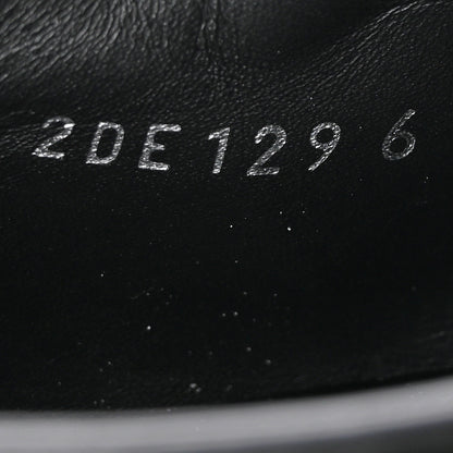 Prada Spazzolato Rois Metal Triangle Logo Mens Monolith 55mm Loafers 6 Black 11 of 15