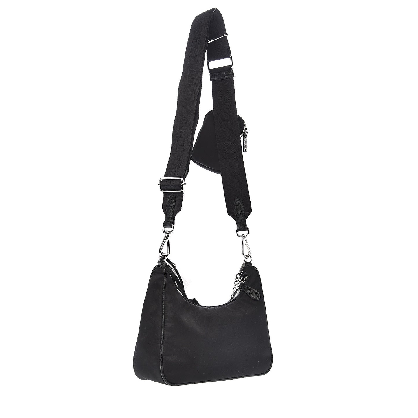 Nylon Re-Edition 2005 Shoulder Bag Black