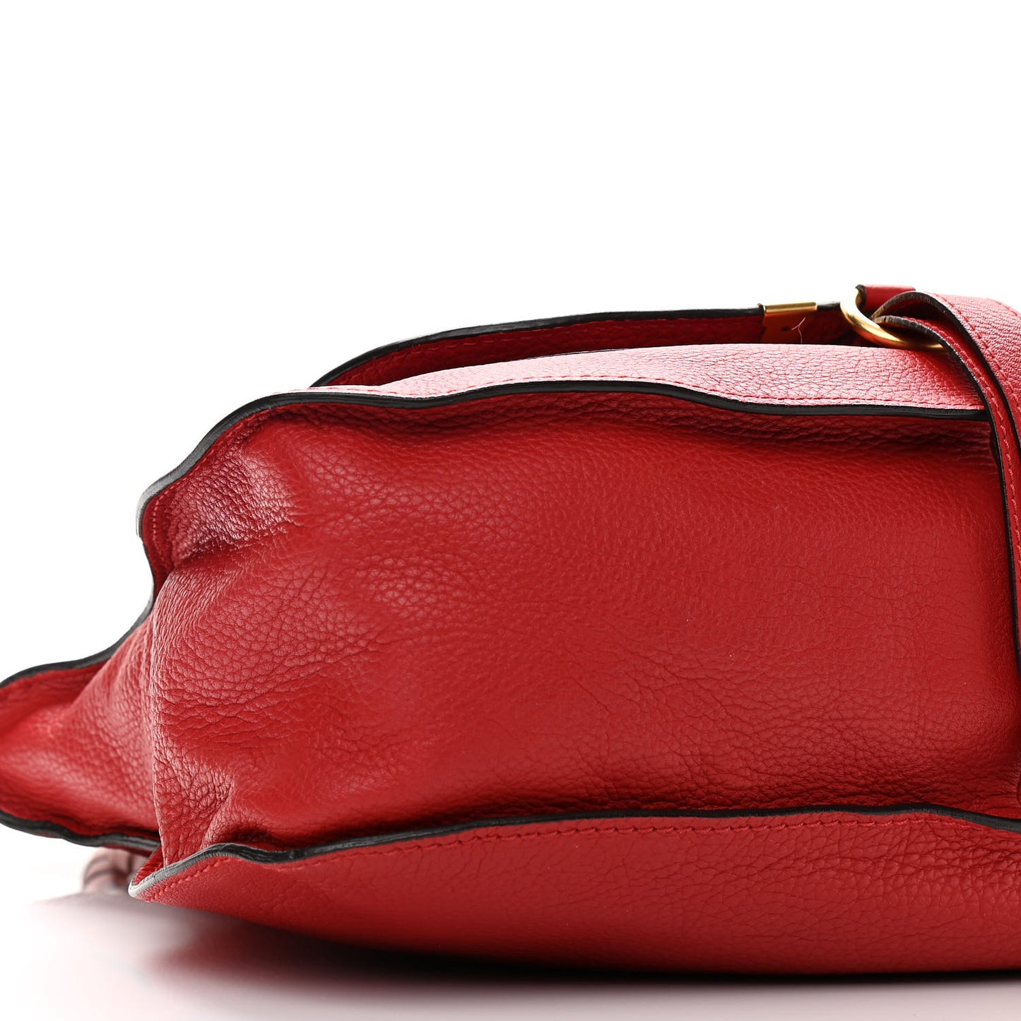 Calfskin Medium Marcie Satchel Red