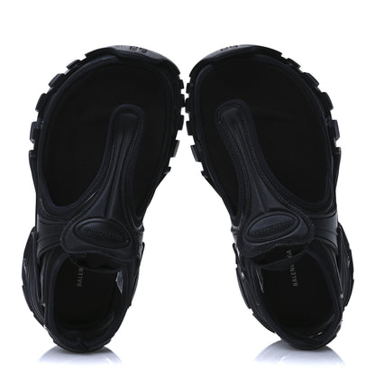 Balenciaga Neoprene Rubber Thong Sandals 37 Black 2 of 9