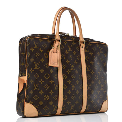 Louis Vuitton Monogram Porte-Documents Voyage Briefcase 3 of 17