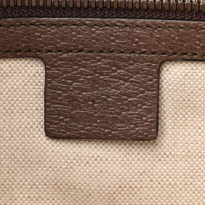 Gucci GG Supreme Monogram Web Small Ophidia Half Moon Hobo Brown 6 of 10