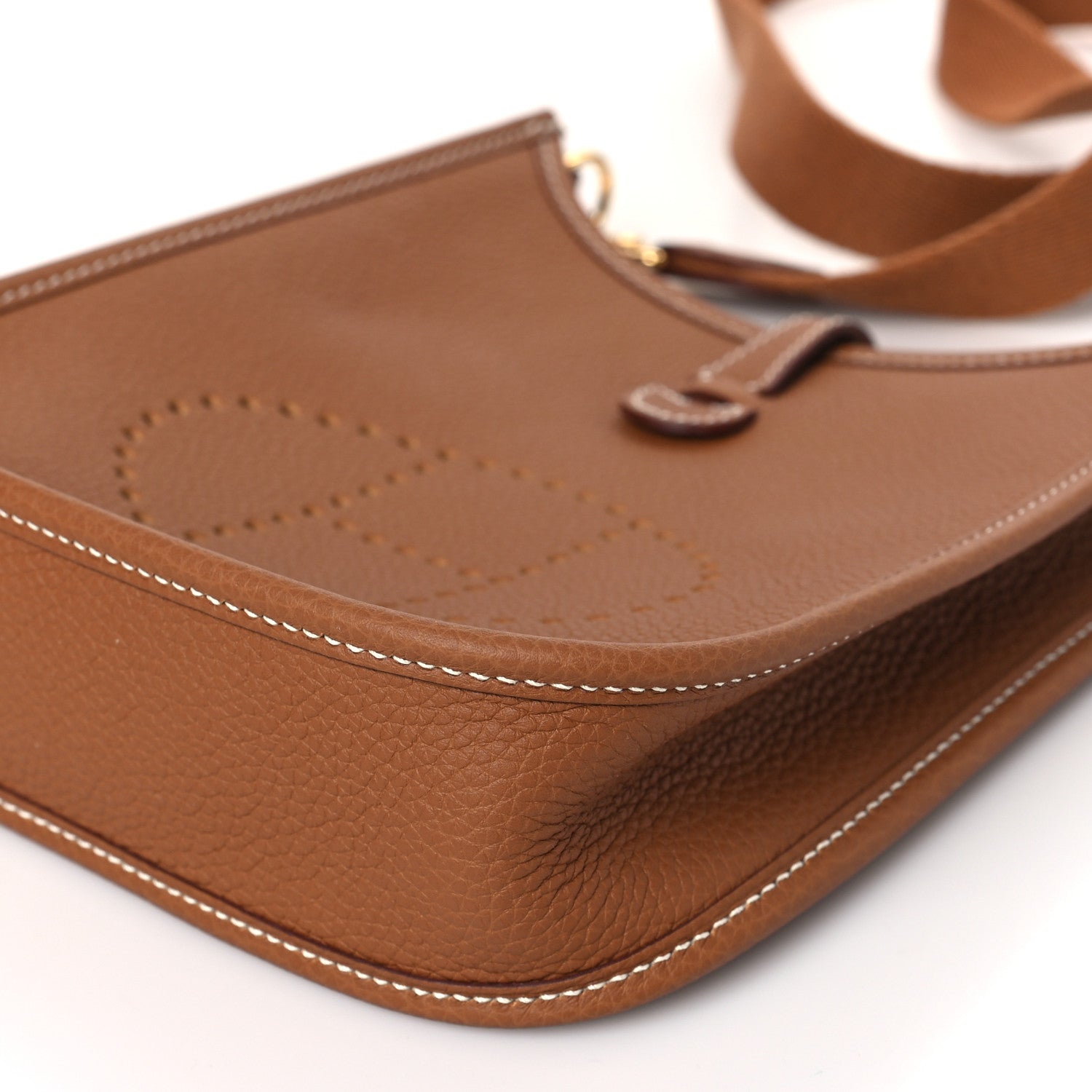 Hermes Taurillon Clemence Evelyne TPM Gold 9 of 9