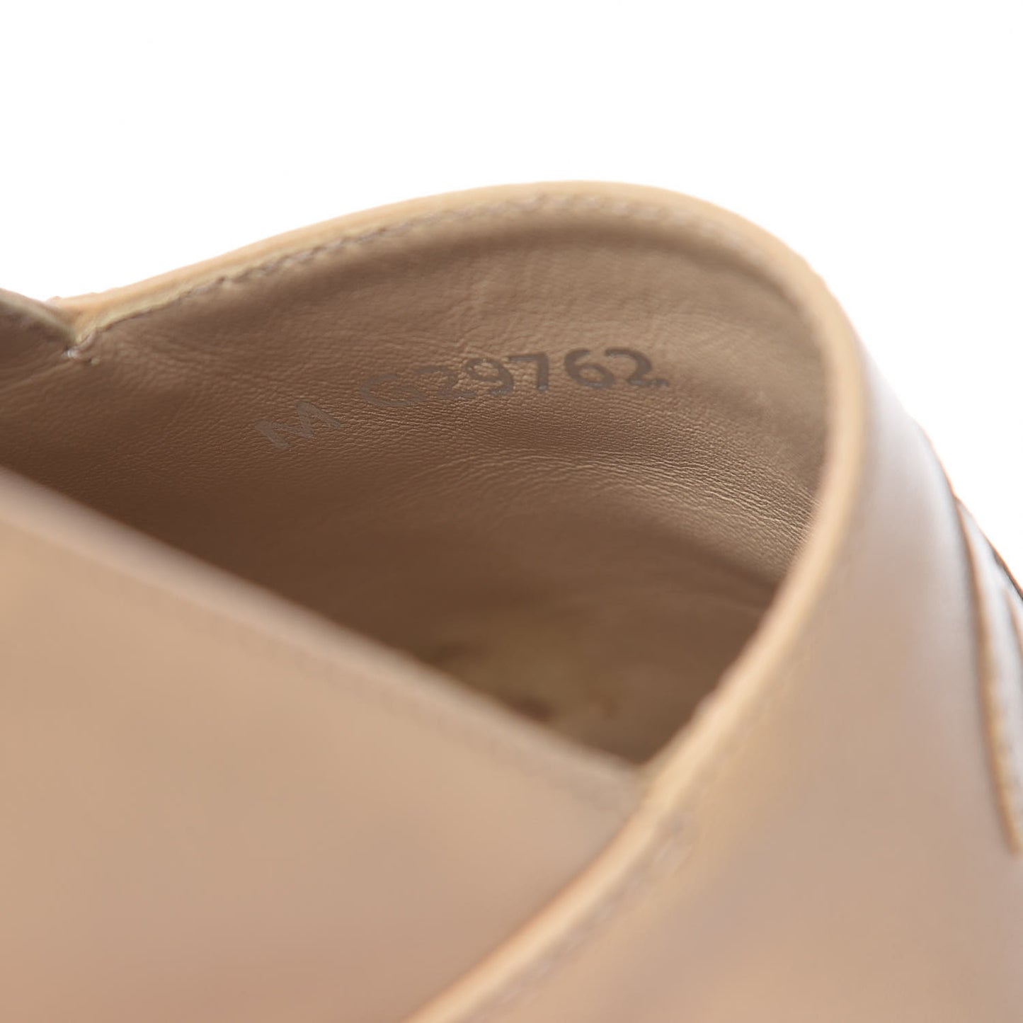 Lambskin CC Espadrilles 38 Beige Black