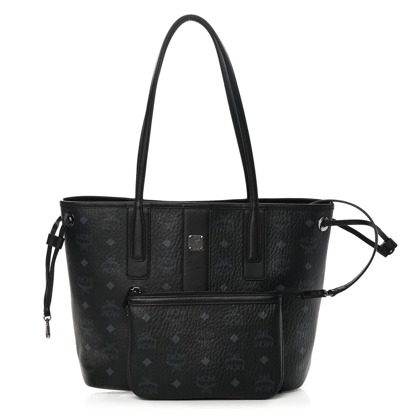 Visetos Small Liz Reversible Shopper Tote Black
