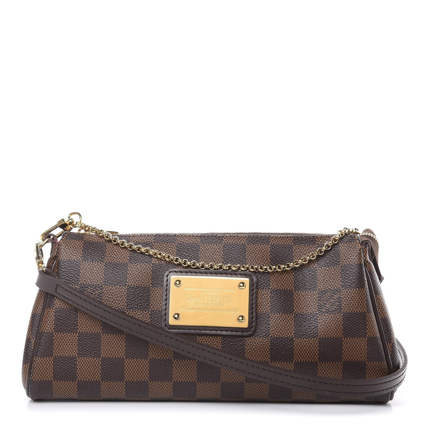 Damier Ebene Eva Clutch