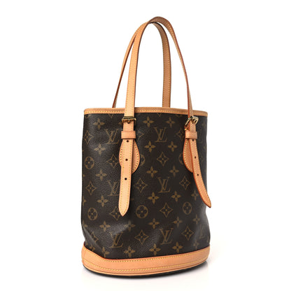 Louis Vuitton Monogram Petit Bucket 23 3 of 9