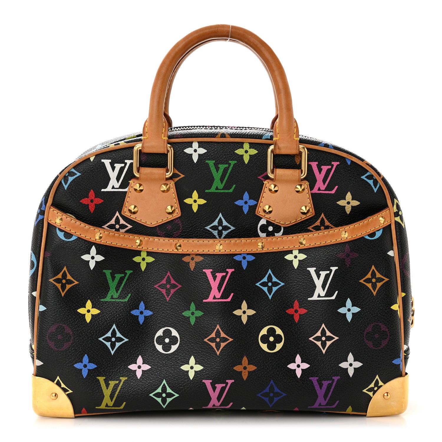 Louis Vuitton Monogram Multicolor Trouville Black 1 of 9