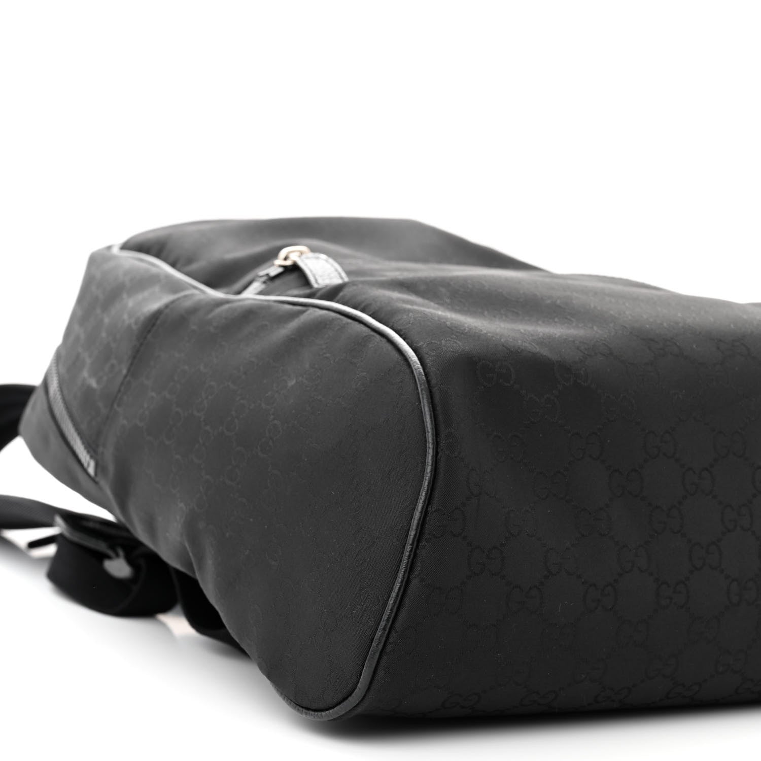 Gucci Nylon Monogram Slim Backpack Black 9 of 11