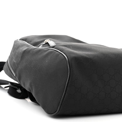 Gucci Nylon Monogram Slim Backpack Black 9 of 11