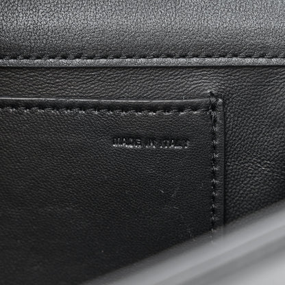 Valentino Garavani Calfskin Vlogo Loco Shoulder Bag Black 7 of 13