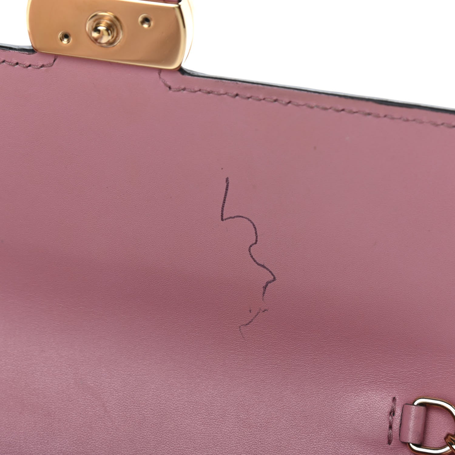 Gucci Guccissima Icon Chain Wallet Carmine Rose 11 of 11