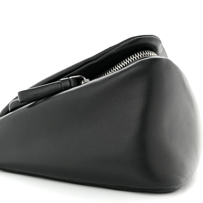 Prada Nappa Padded Signaux Triangle Crossbody Black 8 of 9