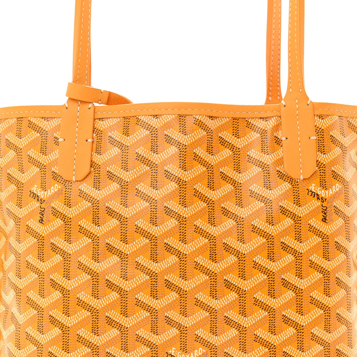 Goyard Goyardine Reversible Mini Anjou Yellow 12 of 17