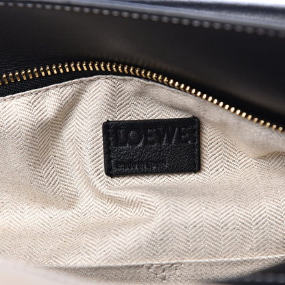 Loewe Grained Calfskin Medium Puzzle Bag Amber Light Oat 5 of 9